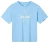T-Shirt mit Logo-Aufdruck „Blue White“