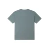 T-Shirt mit Reißverschlusstasche, asiatische Größen „Ash Green“