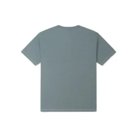 T-Shirt mit Reißverschlusstasche, asiatische Größen „Ash Green“