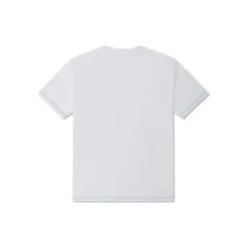 T-Shirt mit Reißverschlusstasche, asiatische Größen „Weiß“