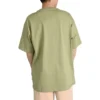 T-Shirt mit Taschenlogo, asiatische Größen, „Army Green“
