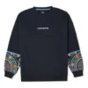 Tapesty Rundhals-Sweatshirt asiatische Größen „Schwarz“