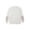 Tapesty Rundhals-Sweatshirt, asiatische Größen „Weiß“
