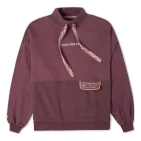 Tapesyt Crew Sweatshirt asiatische Größen „Dark Mauve“
