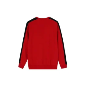 Track Taping Sweatshirt mit Rundhalsausschnitt, asiatische Größen, „Rot“
