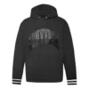 Twisted Varsity Hoodie asiatische Größen „Schwarz“