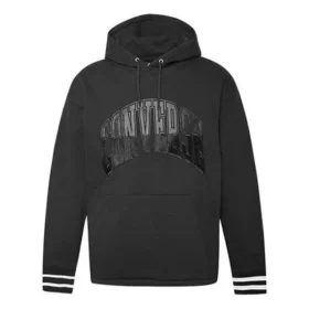 Twisted Varsity Hoodie asiatische Größen „Schwarz“