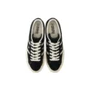 Unisex Star & Bars Low-Top-Sneaker aus Wildleder, schwarz