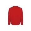 Unisex-Sweatshirt mit Rundhalsausschnitt und Logo-Aufdruck, rot