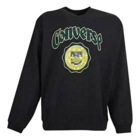 University Crew Sweatshirt (asiatische Größen) „Schwarz“