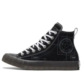 Untitled Canvas-Schuhe Schwarz/Weiß