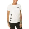 Voltage T-Shirt Asia-Größen „Weiß Schwarz“