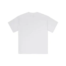 Weites Sneaker-Patch-T-Shirt, asiatische Größen, „Weiß“