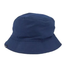 Wendbarer Bucket Hat mit Patch-Karomuster „Blue“