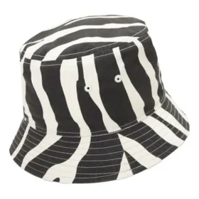 Wendbarer Zebra-Bucket-Hut „Black“ Wendbarer Zebra-Bucket-Hut „Black“