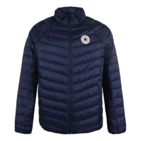 Winddichte, warme Daunenjacke, asiatische Größen „Navy“