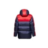 Winter-Daunenjacke mit Daunenfüllung, asiatische Größen „Navy Red“