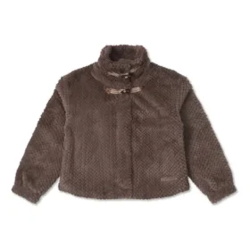 YOTD Pelzjacke asiatische Größen „Braun“